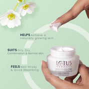 Lotus Herbals Whiteglow With Niacinamide Skin Whitening & Brightening Gel Creme 60g