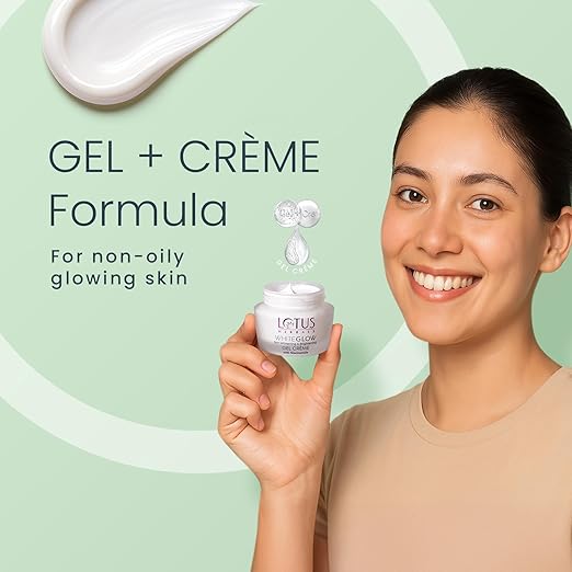 Lotus Herbals Whiteglow With Niacinamide Skin Whitening & Brightening Gel Creme 60g