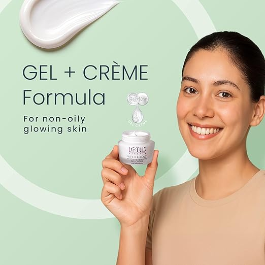 Lotus Herbals Whiteglow With Niacinamide Skin Whitening & Brightening Gel Creme 60g