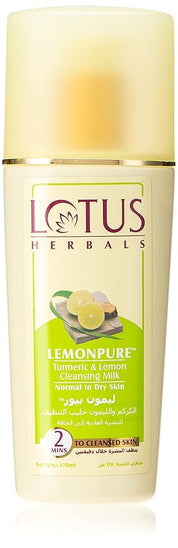 Lotus Herbals Lemonpure Turmeric And Lemon Cleansing Milk