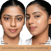 RENEE Lumi Glow Highlighting Liquid Foundation - Satin Ivory | Dewy Finish, Buildable Coverage & 3D Glow | Hydrates & Smoothens For Luminous Skin | With Hyaluronic acid & Niacinamide | 30ml