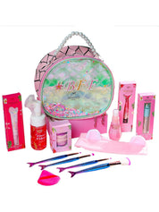 Whimsy Beauty Glow Magic Beauty Kit | Safe Beauty Set for Girls & Teens | Eyeliner, Lip Tint, Lip Jelly, Lip Gloss, Face Wash & Body Mist