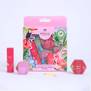 Whimsy Beauty Organic & Safe Kids Makeup Kit | Safe, Non-Toxic Beauty Set for Girls | Includes Lip & Cheek Tint, Lightweight Lip Gloss & Water-Washable Eye Glitter | Birthday Gift