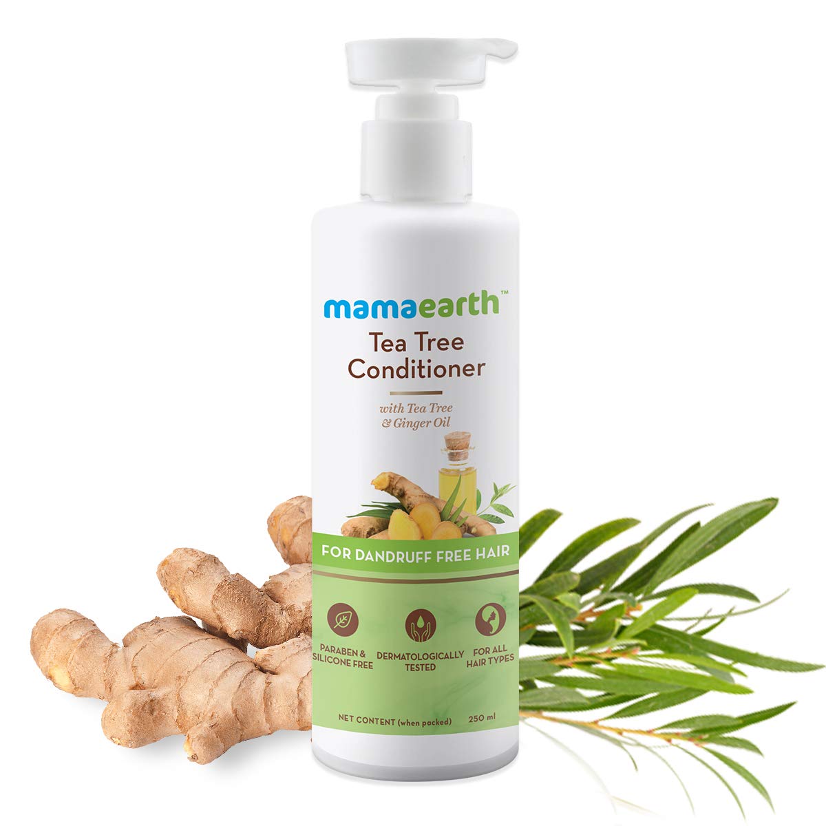 Mamaearth Tea Tree Anti Dandruff Conditioner With Ginger Oil (250ml)
