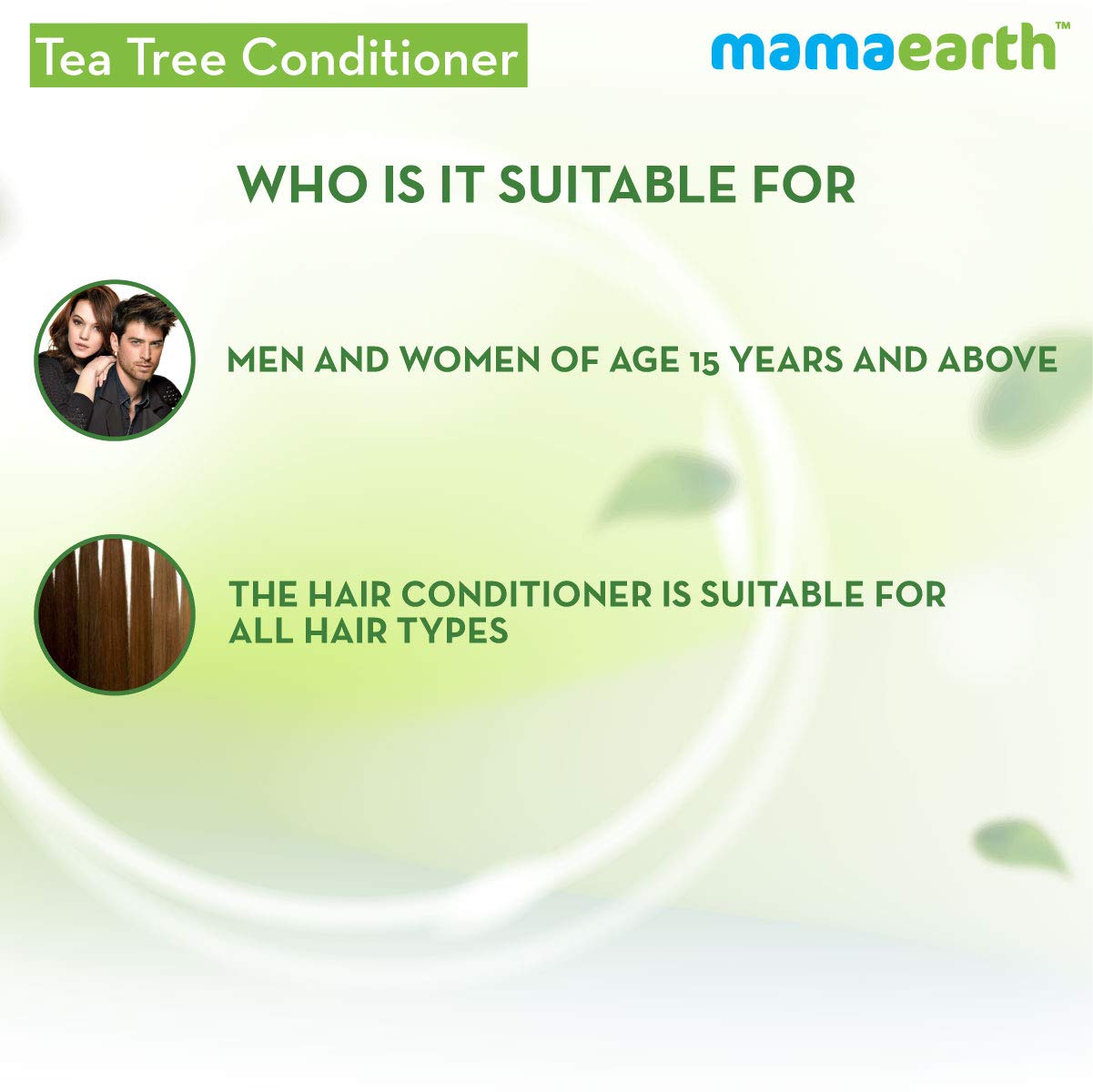 Mamaearth Tea Tree Anti Dandruff Conditioner With Ginger Oil (250ml)