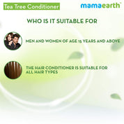 Mamaearth Tea Tree Anti Dandruff Conditioner With Ginger Oil (250ml)