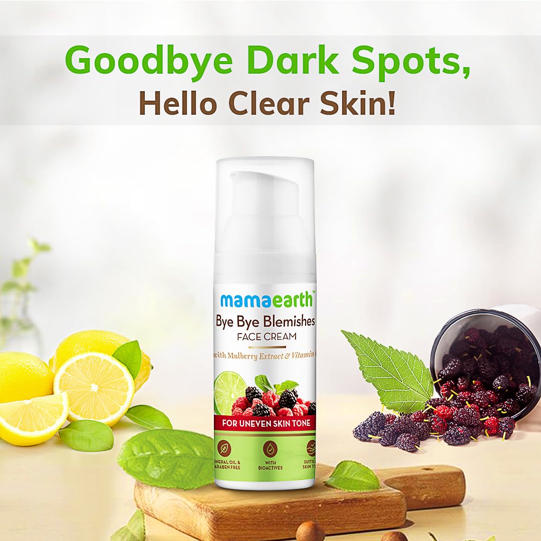 Mamaearth Bye Bye Blemishes* Face Cream 30ml