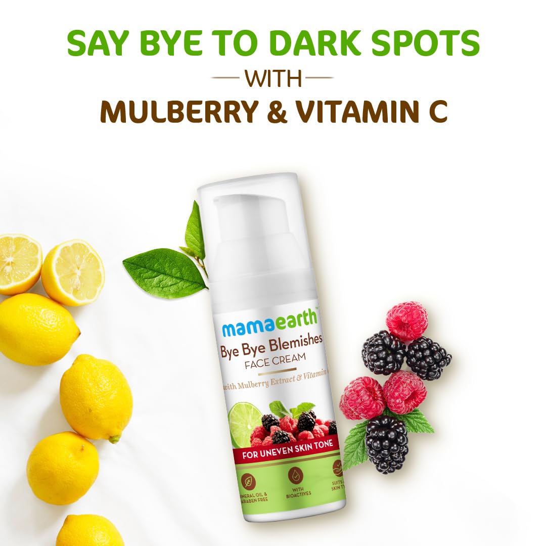 Mamaearth Bye Bye Blemishes* Face Cream 30ml