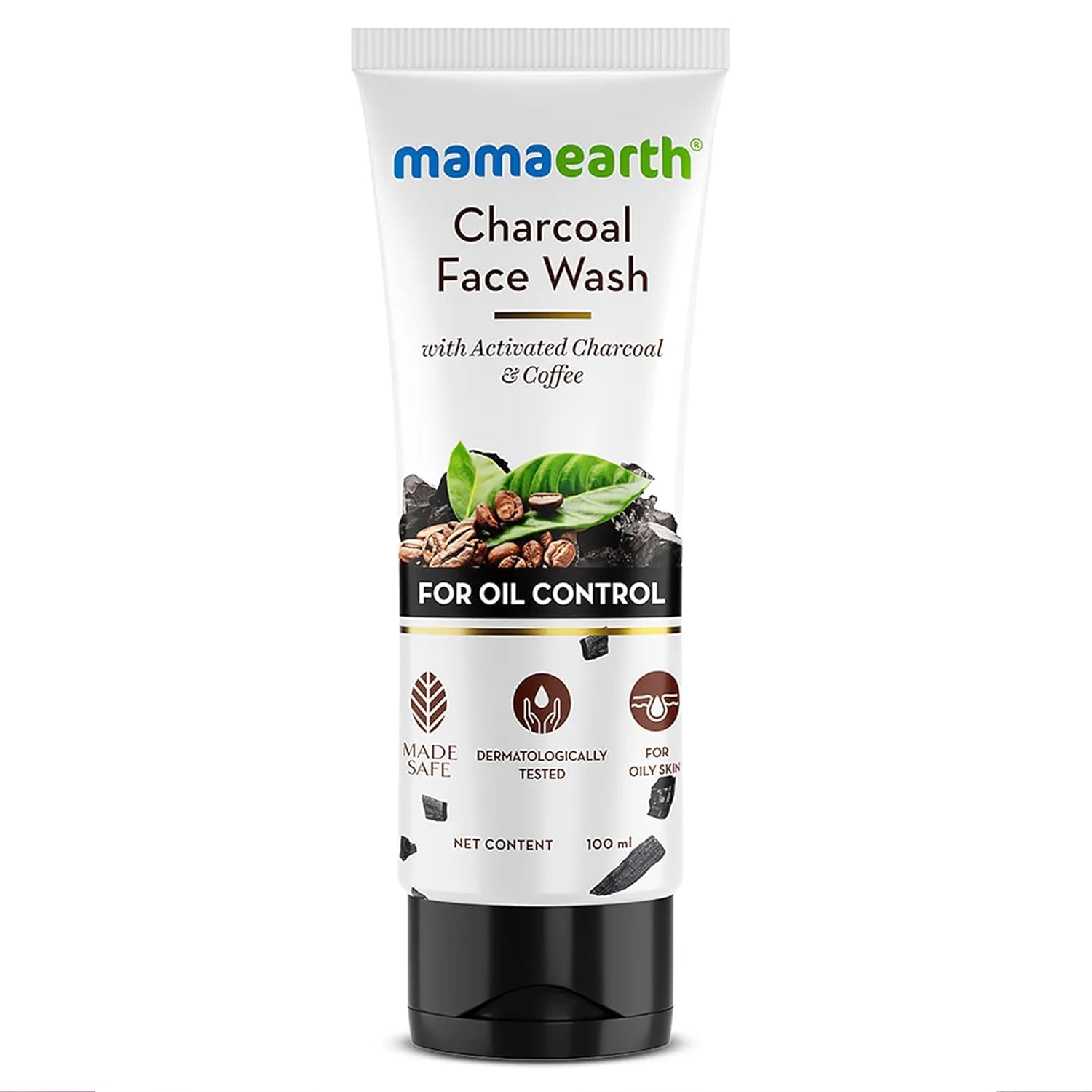 Mamaearth Charcoal Face Wash (100ml)
