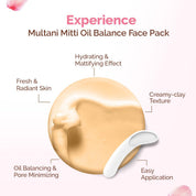 Mamaearth Multani Mitti Oil Balance Face Pack 200g