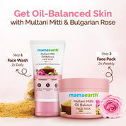 Mamaearth Multani Mitti Oil Balance Face Pack 200g