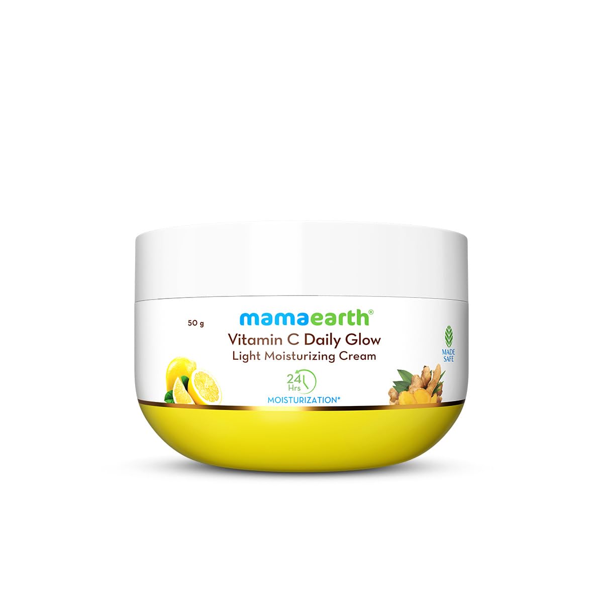 Mamaearth Vitamin C Daily Glow Light Moisturizing Cream 50g