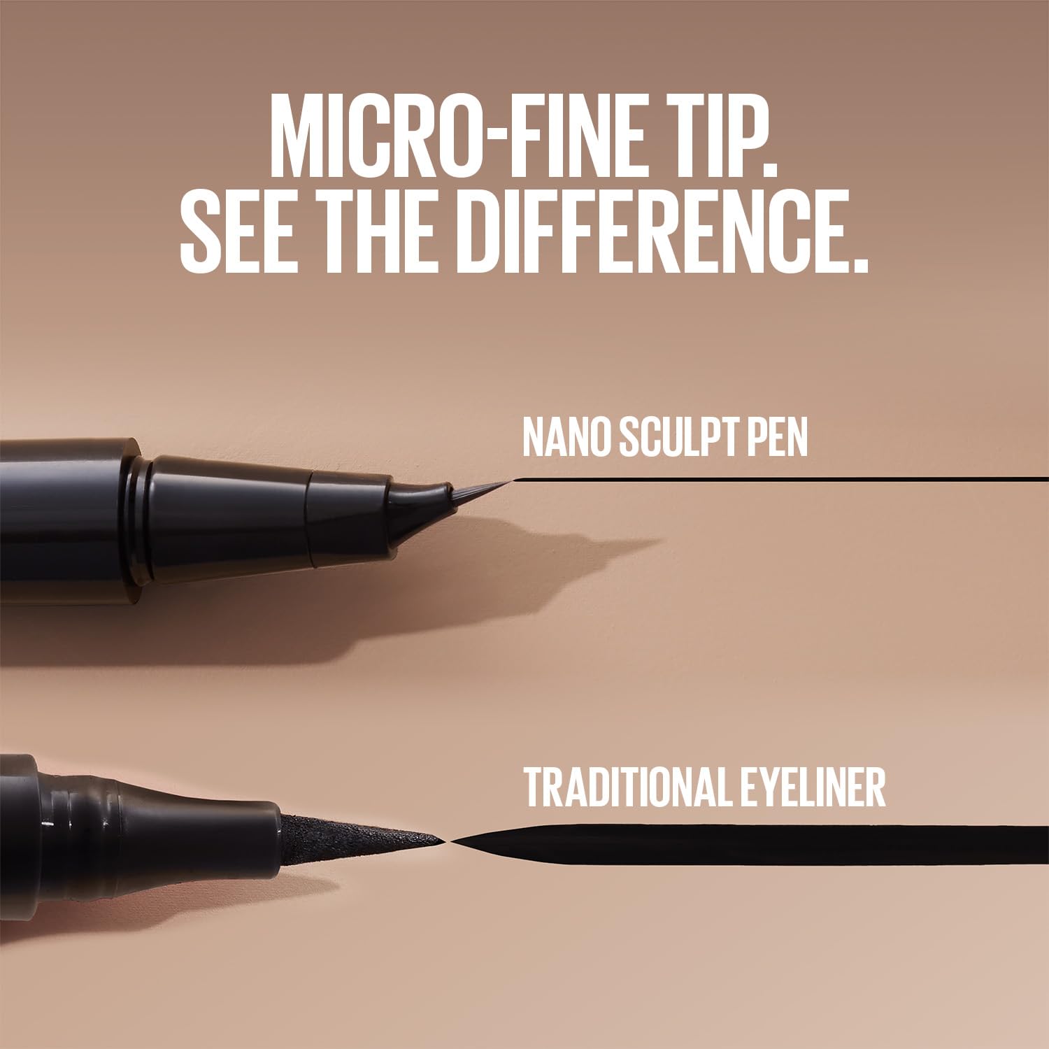 Maybelline New York Nano Sculpt Pen Eyeliner Laser Black | 0.6ml