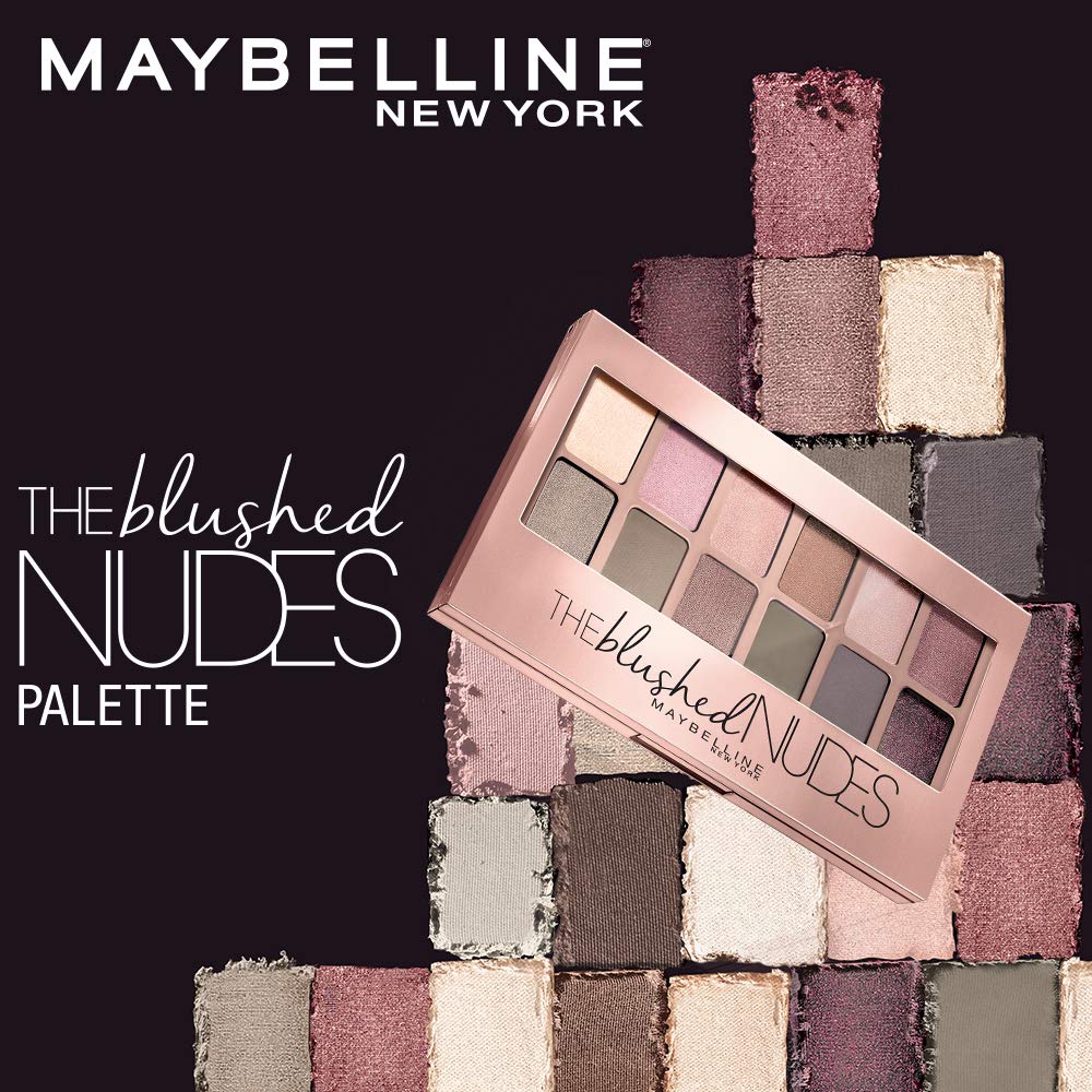 Maybelline New York The Blushed Nudes Eyeshadow Palette