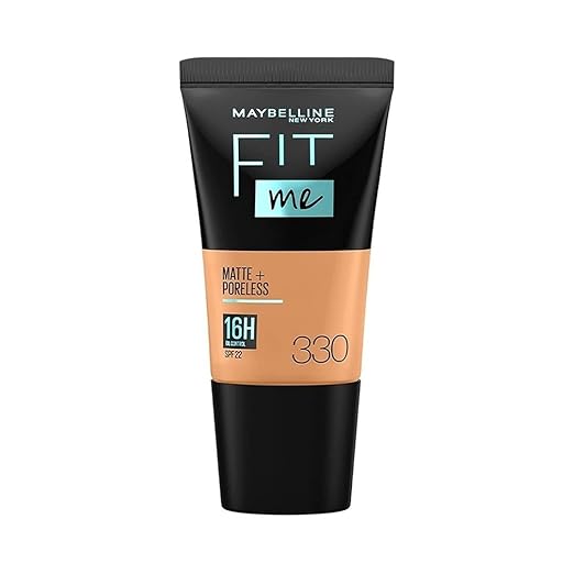 Maybelline New York Liquid Foundation, Matte & Poreless, Full Coverage