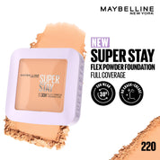 Maybelline New York Super Stay Flex Powder Foundation Compact