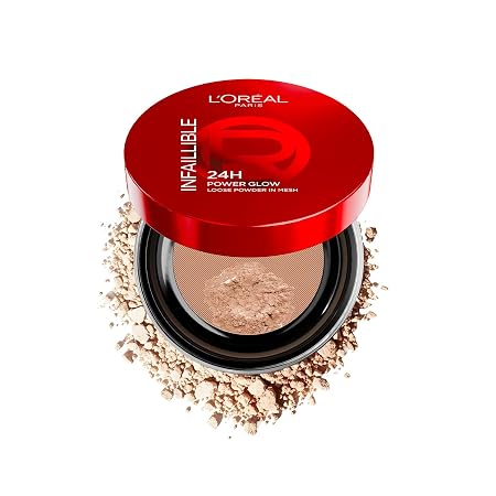 L’Oreal Paris Infallible 24H Power Glow Finishing Powder, Medium Beigi