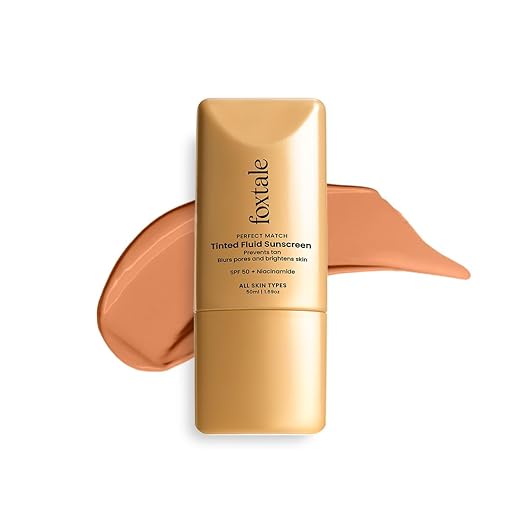 Foxtale SPF 50 Tinted Sunscreen PA++++ -