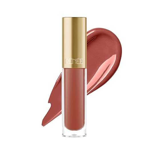 RENEE H2O Hydrating Liquid Lipstick , Hydrating, Lightweight | Natural Lip Like Look | Glossy finish | Hyaluronic Acid, Peptides & Vitamin E Infused | 4 ml