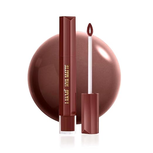 Lakme 9to5 Hya Matte, After Hours Liquid Lipstick for Soft and Supple Lips, with Hyaluronic Acid & Vitamin E, Matte Finish, Smudge-Proof, Long-Lasting, for Women, 5.3 ml,
