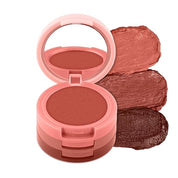 RENEE Glam Stack Creme Lip & Cheek Tint - Nude 4.5gm - 3 Shades in 1, Rich Creamy Natural Seamless Finish, Smooth & Blendable Formula- Travel Friendly, Quick & Easy to Use