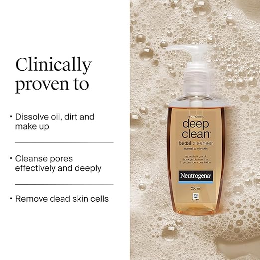 Neutrogena Deep Clean Gentle Facial Cleanser