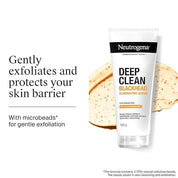 Neutrogena Deep Clean Scrub Blackhead Eliminating Daily Scrub For Face, 100g