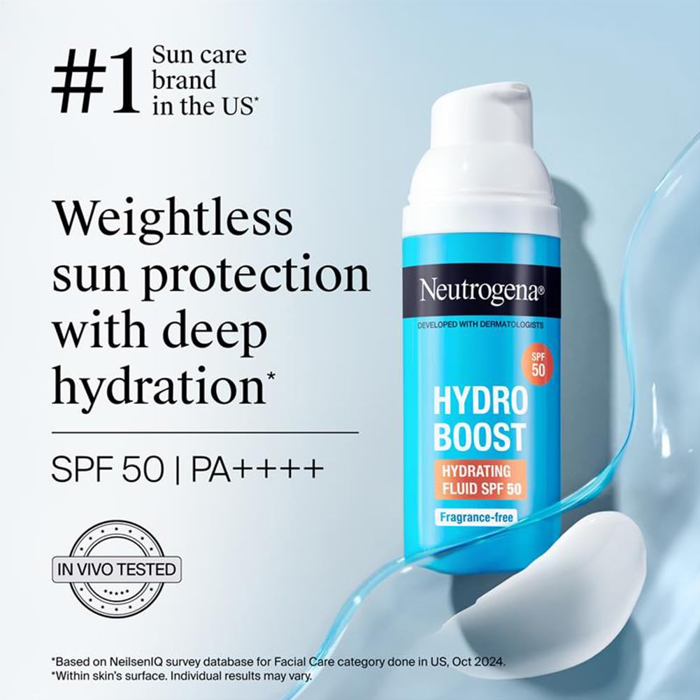 Neutrogena Hydro Boost Face Sunscreen SPF50+ PA+++ (50ml)