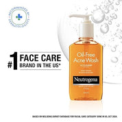 Neutrogena Oil Free Acne Wash | 2% Salicylic Acid Deep Cleansing Face Wash for Oily Skin