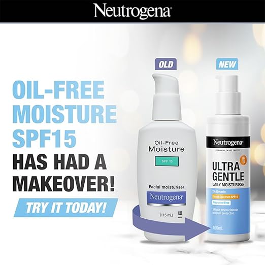 Neutrogena Ultra Gentle Daily Moisturiser SPF 15
