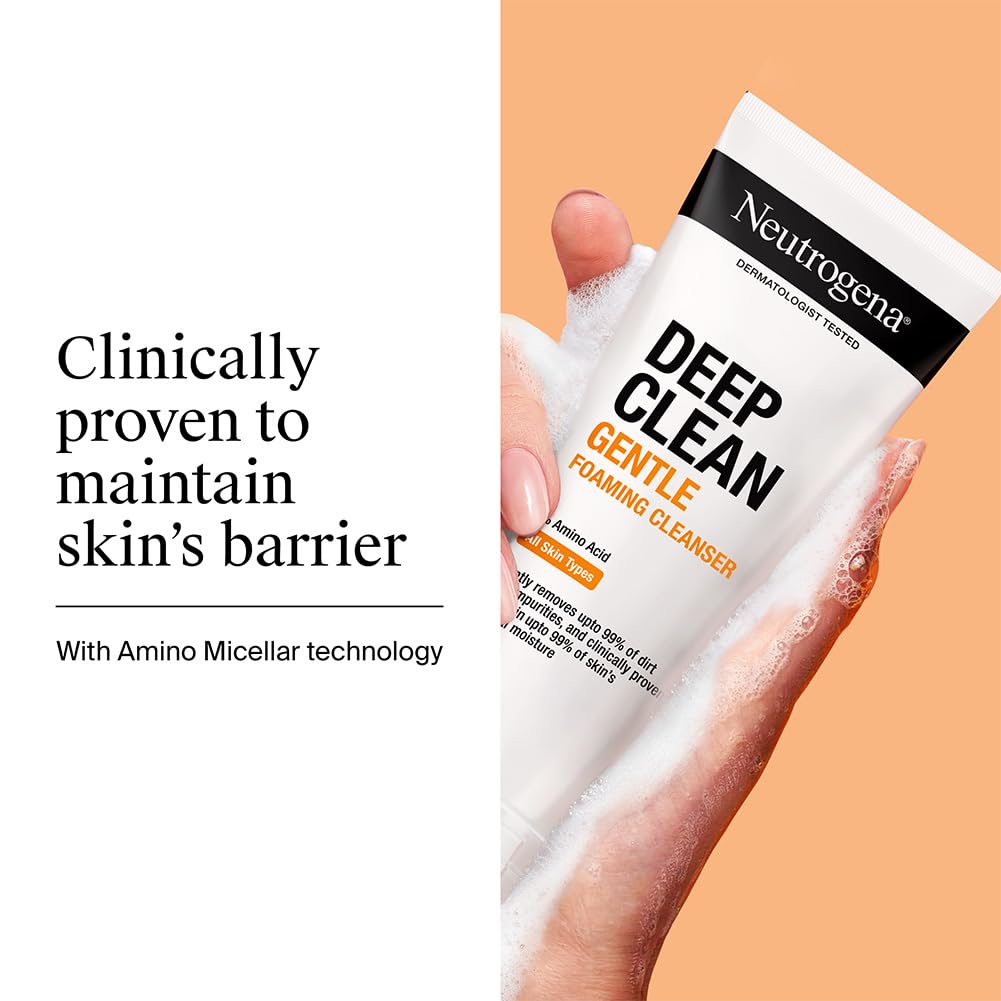 Neutrogena Deep Clean Gentle Foaming Cleanser