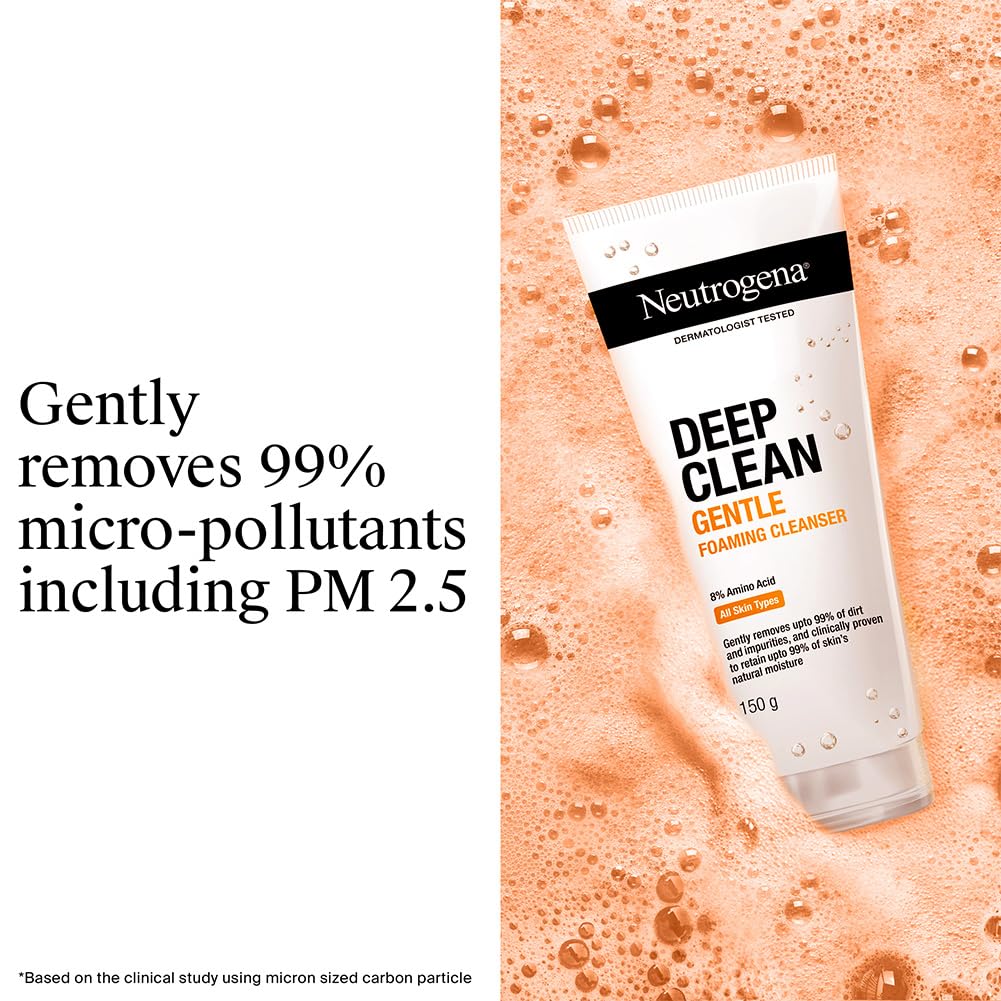 Neutrogena Deep Clean Gentle Foaming Cleanser