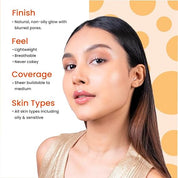 Foxtale SPF 50 Tinted Sunscreen PA++++ -