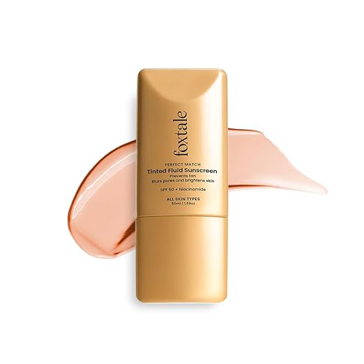 Foxtale SPF 50 Tinted Sunscreen PA++++ -