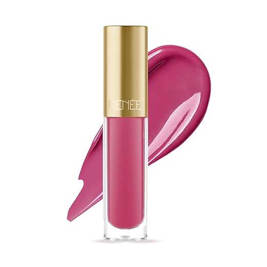 RENEE H2O Hydrating Liquid Lipstick , Hydrating, Lightweight | Natural Lip Like Look | Glossy finish | Hyaluronic Acid, Peptides & Vitamin E Infused | 4 ml