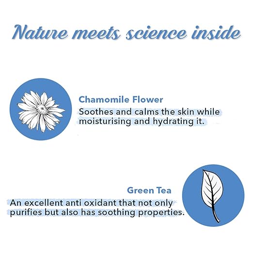 O3+ Chamomile Face Wash for Sensitive Skin, 60g