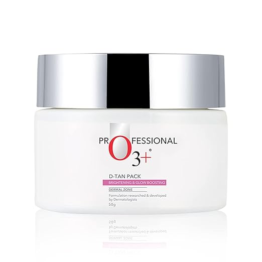 O3+ Oxy D-Tan Pack For Instant Tan Removal & Sun Damage Protection, 300g