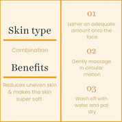 O3+ Vitamin C glowing face wash