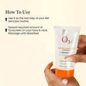 O3+ Professional Bridal Radiance Sunscreen SPF 50 PA +++ (75 g)