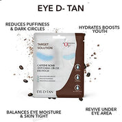 O3+ Caffeine Bomb Eye D-Tan Patch Sheet Mask (5 g)