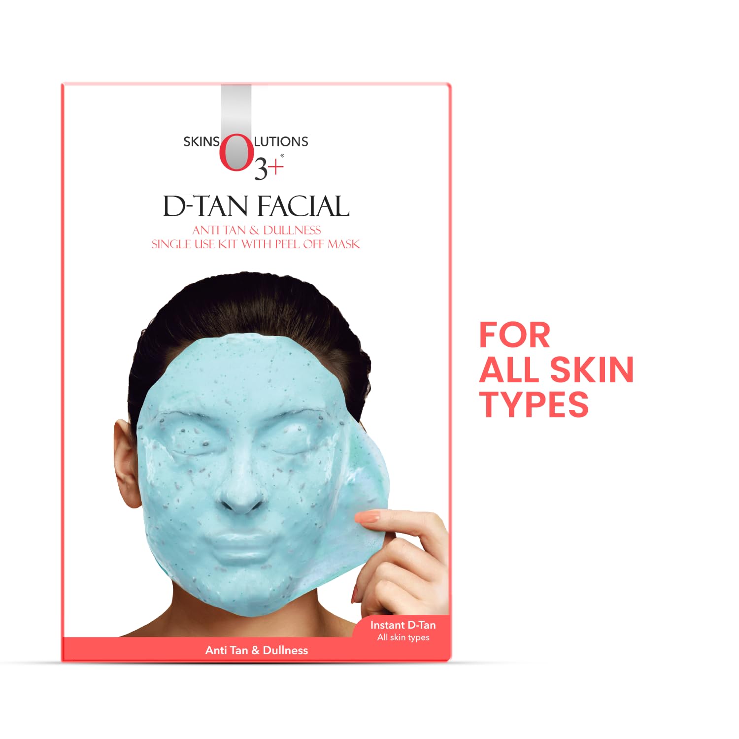O3+ D-TAN Facial Kit for TAN Removal & Skin lightening 45g