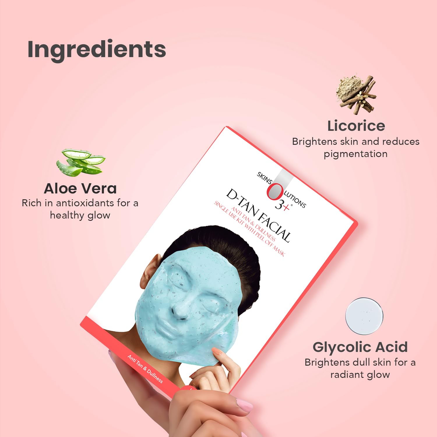 O3+ D-Tan Radiance Face Wash 60g