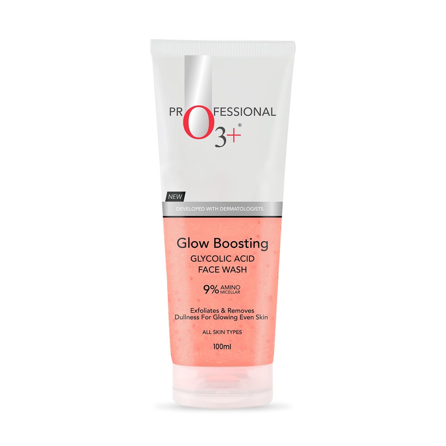 O3+ Glycolic Acid Glow Boosting Hydrating Face Wash (100ml)