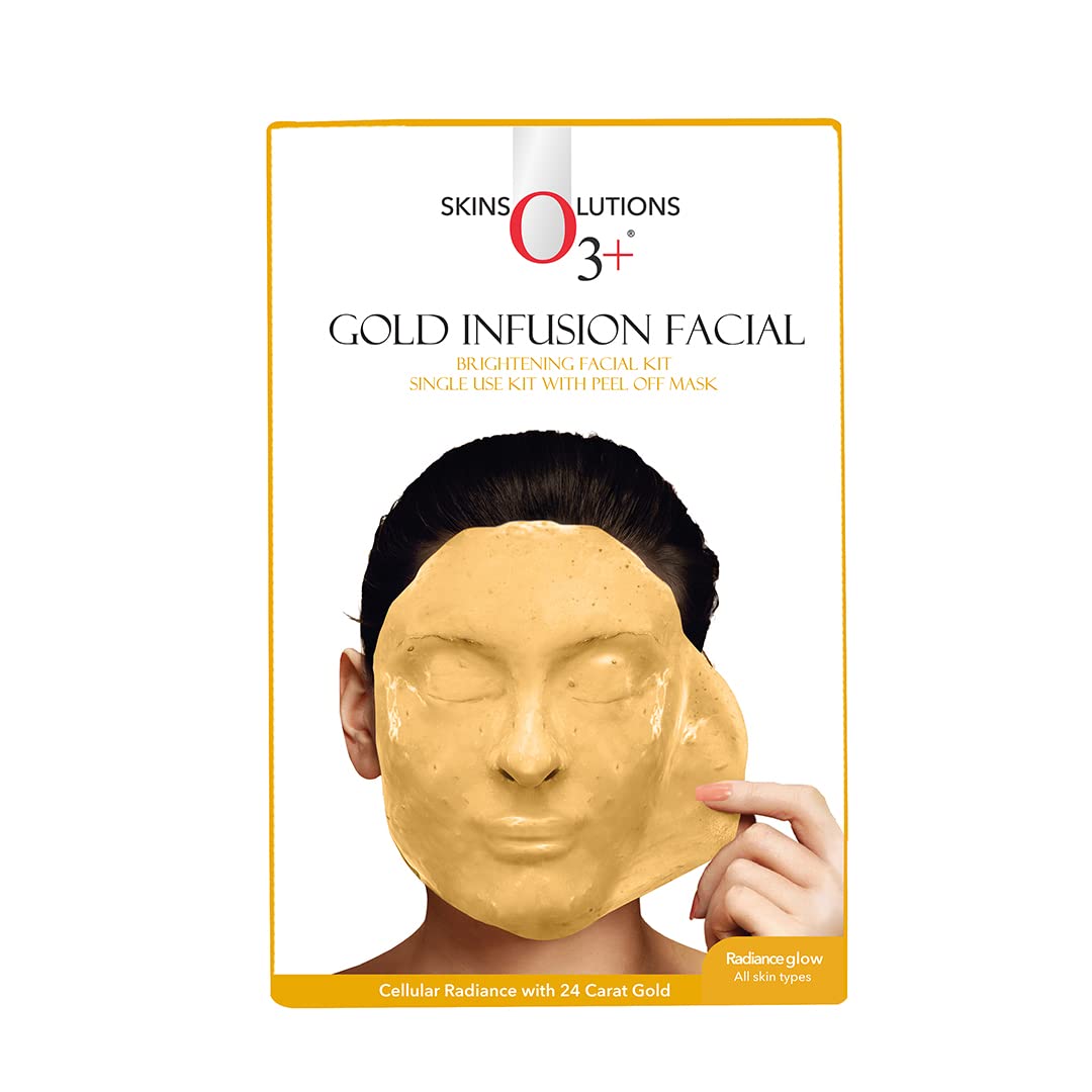 O3+ Gold Infusion Facial Brightening Facial Kit (45 g)