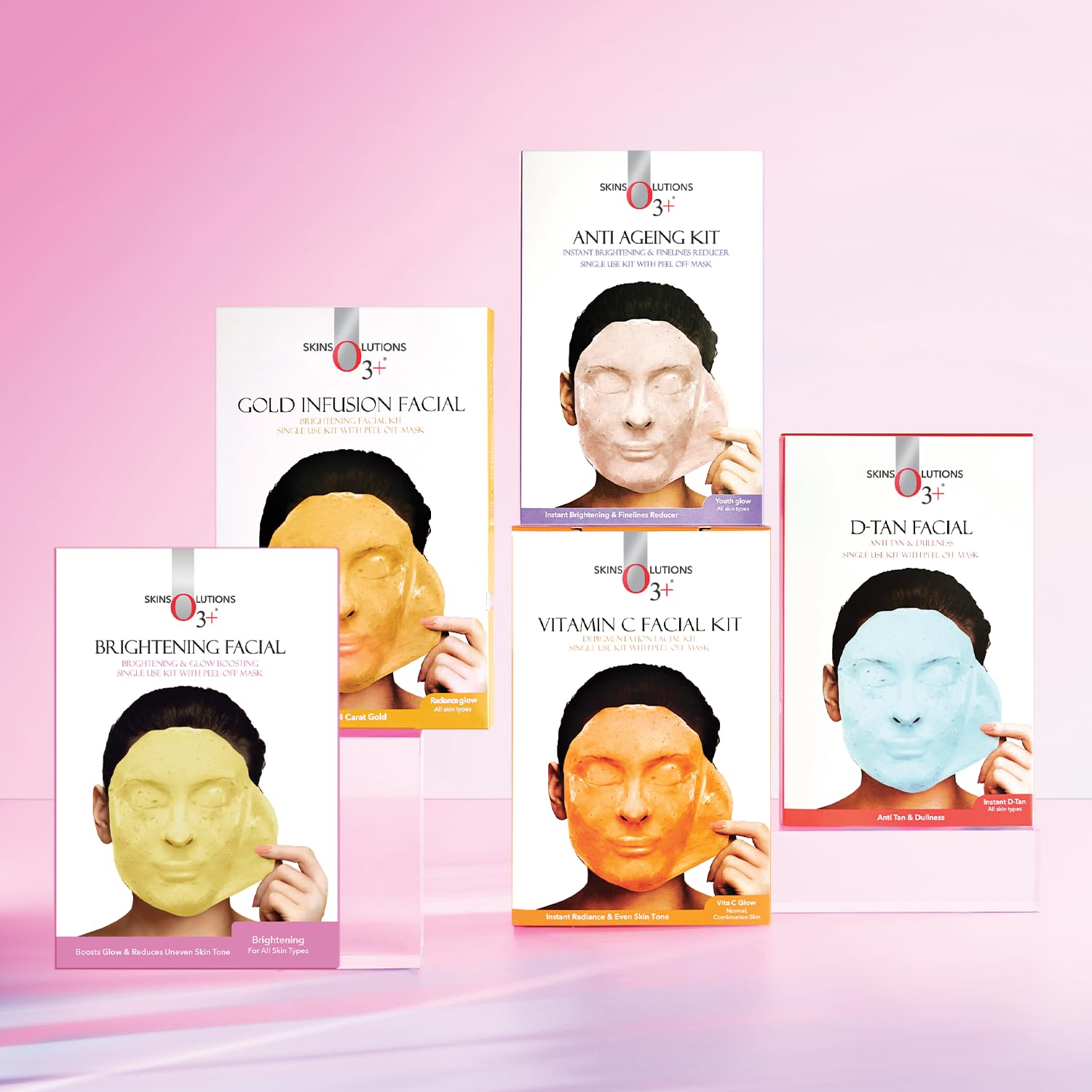 O3+ Gold Infusion Facial Brightening Facial Kit (45 g)