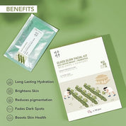 O3+ Mijoo Korea Glass Glow Facial Kit with Rice Water & Probiotics for Radiance
