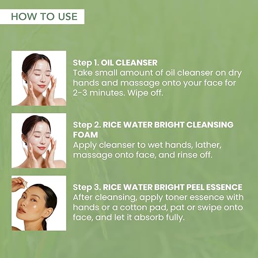 O3+ Mijoo Korea Glass Glow Facial Kit with Rice Water & Probiotics for Radiance
