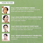 O3+ Mijoo Korea Glass Glow Facial Kit with Rice Water & Probiotics for Radiance