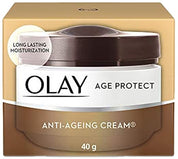 Olay Age Protect |with Salicylic Acid, Aloe Vera Extract, BHA |Stimulates skin's renewal process, gives radiant, younger looking skin |Suitable for Normal, Dry, Oily & Combination skin