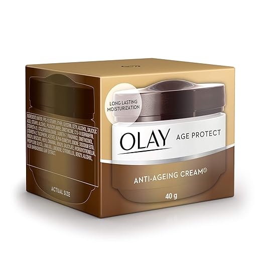 Olay Age Protect |with Salicylic Acid, Aloe Vera Extract, BHA |Stimulates skin's renewal process, gives radiant, younger looking skin |Suitable for Normal, Dry, Oily & Combination skin